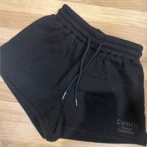 Comfort Tranquil Collection Women's Black Athletic Shorts